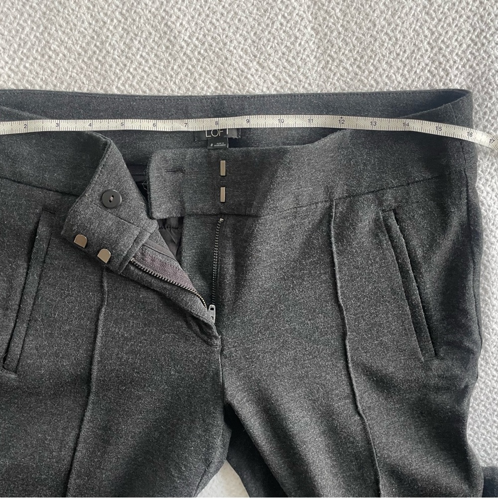 LOFT Charcoal Trousers